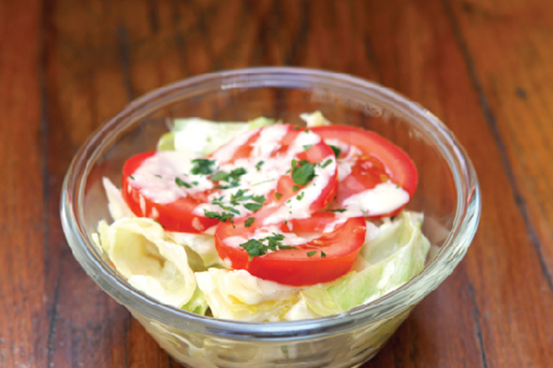 Miješana salata s dresingom